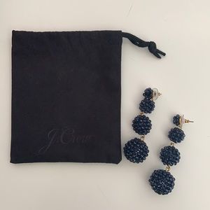 Blue Crystal Earrings